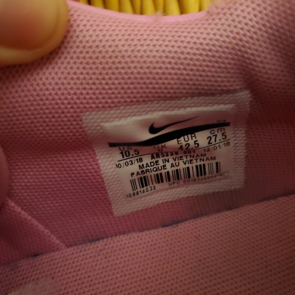 NIKE AIR FORCE 1 AF1 Sage Low PINK SZ#10 - Picture 7 of 11